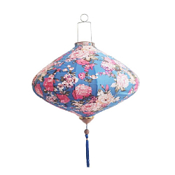 Вьетнамский фонарик 16" Лук синий 748