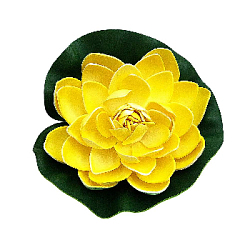 Лилия плавающая 18х18 см лимонный