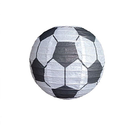 Подвесной фонарик "Футбольный мяч" 30 см
